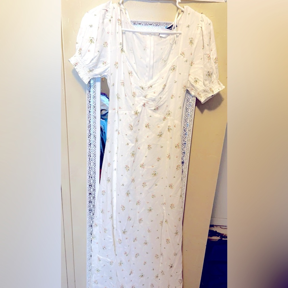 Long floral dress